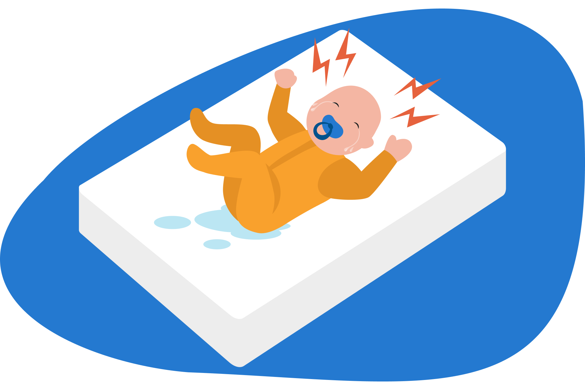 limpiar pis de bebe en colchon